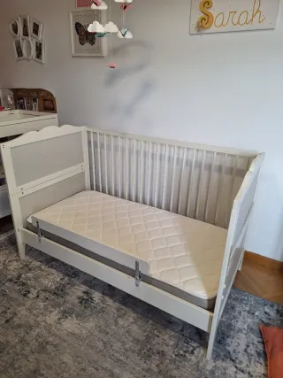 MaxiCuna / cama infantil  + Colchón 70x140