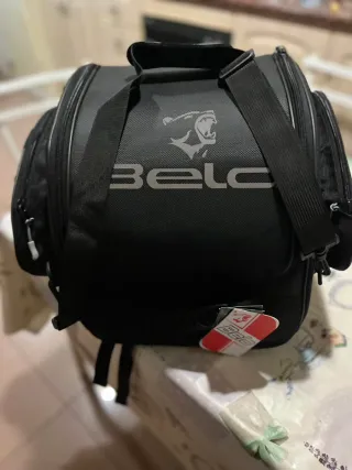 Mochila portaequipajes o asiento moto