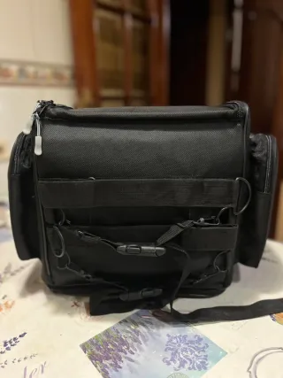 Mochila portaequipajes o asiento moto