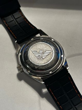 Reloj Emporio Armani AR-0526 Negro/Naranja