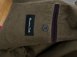 Chaqueta Pana Hombre Marrón