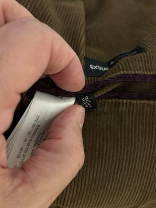 Chaqueta Pana Hombre Marrón