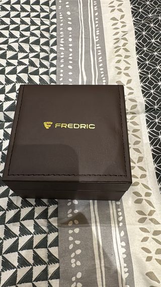 Reloj Fredric Tourbillon Automático Marrón/Plata