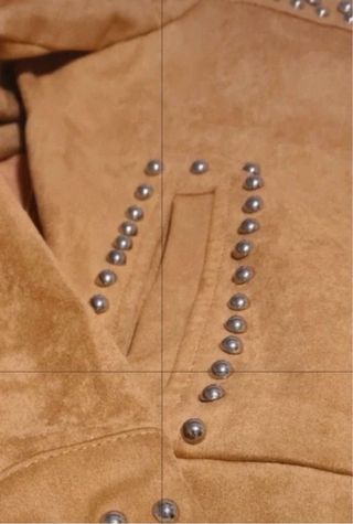 Chaqueta ante tachuelas M