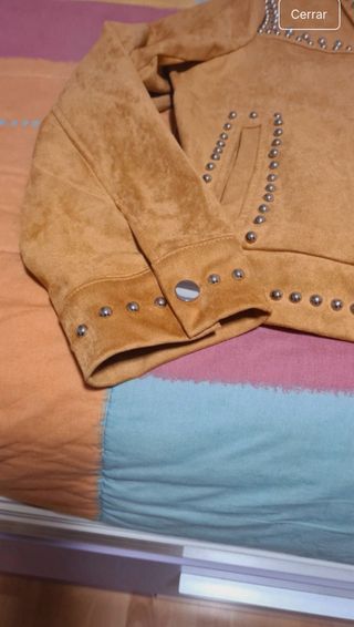 Chaqueta ante tachuelas M