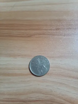 Moneda 10 Pence Elizabeth II 2000