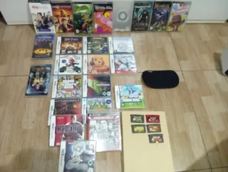 Lote Juegos PSP y DS: Vendo todos escucho ofertas
