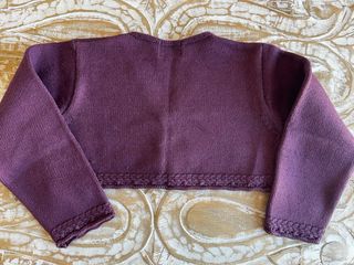 Bolero morado Neck & Neck 4Y-5Y