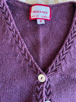 Bolero morado Neck & Neck 4Y-5Y