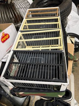 Jaulas para pájaros rosas (2 unidades)