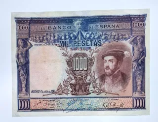 1000 Pesetas 1925 Sin serie 3685