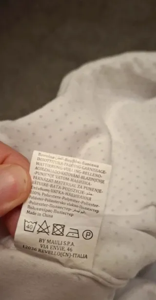 Sacco nanna panda bianco