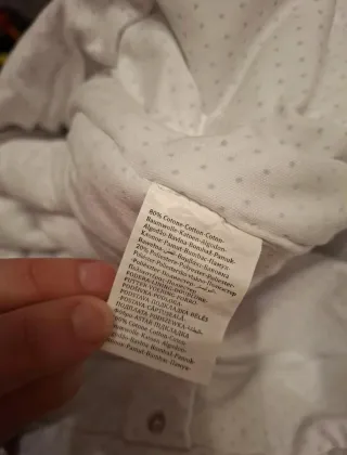 Sacco nanna panda bianco