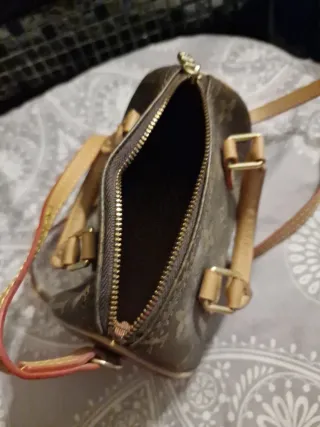 Bolso Louis Vuitton Mini Marrón Rojo