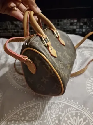 Bolso Louis Vuitton Mini Marrón Rojo