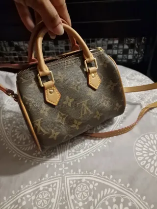 Bolso Louis Vuitton Mini Marrón Rojo