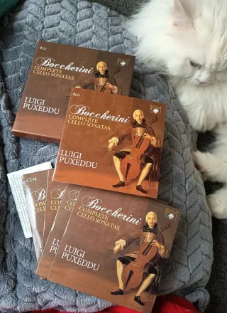 4CD Boccherini Complete Cello Sonatas Brilliant