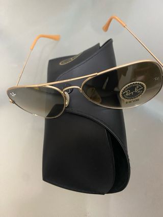 Gafas de sol Ray-Ban Aviator Max Marrones/Doradas