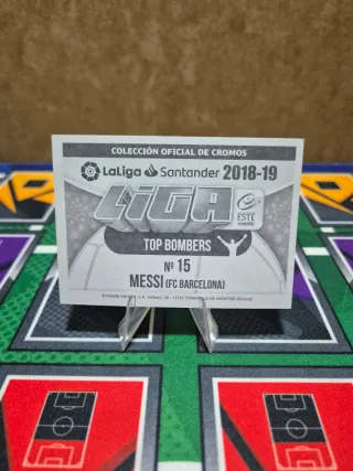 Messi Top Bombers Liga Este 2018-19 Panini