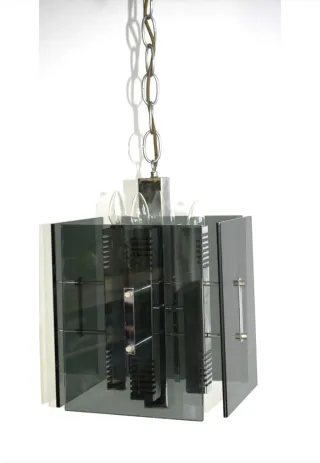 Lámpara italiana vintage Gaetano Sciolari