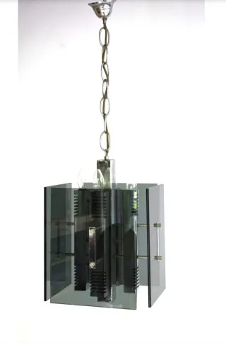 Lámpara italiana vintage Gaetano Sciolari