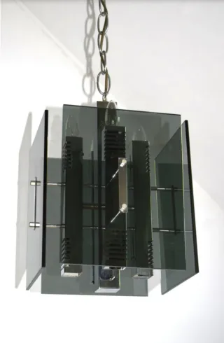 Lámpara italiana vintage Gaetano Sciolari