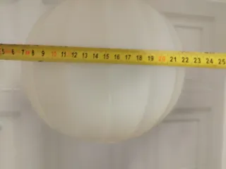 Lámpara italiana vintage vidrio opaco