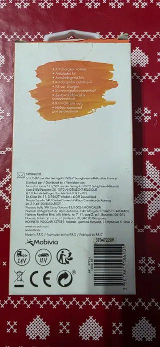 Carregador Norauto Carro USB Micro USB