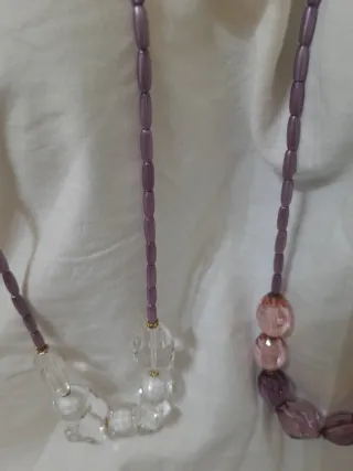 Set 2 collane perline