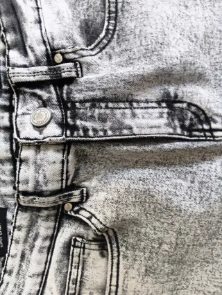 Pantalón vaquero hombre efecto lavado