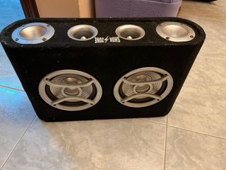 Subwoofer 450W con Luces LED Azules