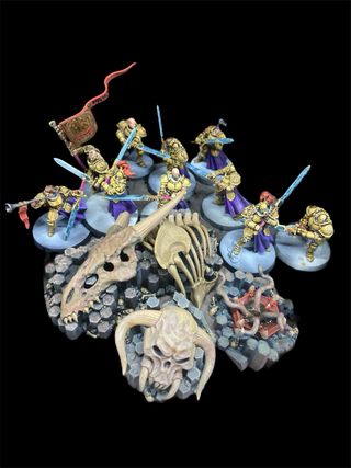 Escenografía Warhammer: Ruinas y Esqueletos