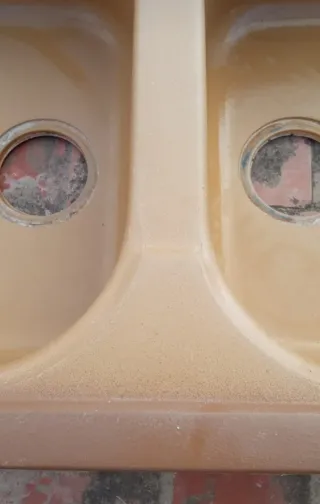 Fregadero Poalgi 2 senos fibra