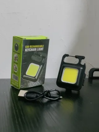 Lampada Portachiavi COB Ricaricabile