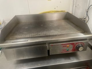 Plancha Eléctrica Cocina Profesional