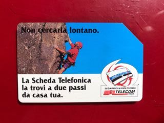 Schede telefoniche Telecom anni '90