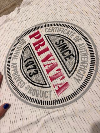 Camiseta Privata jaspeada Talla L