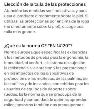 Protecciones Patinaje Rodilleras Coderas Muñeq 2XS