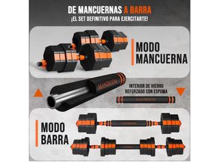 Mancuernas Hexagonales Ajustables