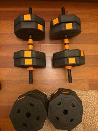 Mancuernas Hexagonales Ajustables