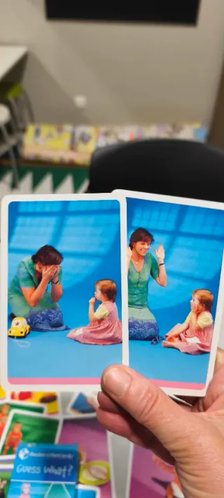 Juego de cartas Pocket ColorCards Guess What?