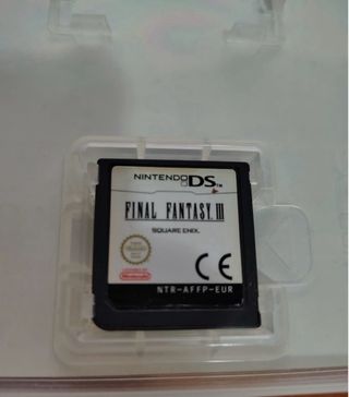 Final Fantasy III Nintendo DS PAL España