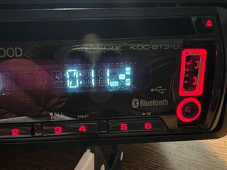 Radio Kenwood KDC-BT31U Bluetooth CD MP3 USB