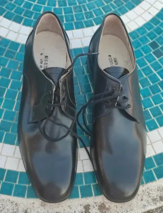 Scarpe uomo vintage nere