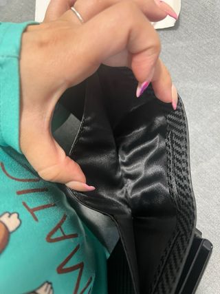 Cartera Antirrobo Hombre Diseño Elegante Negra