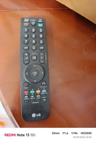 Televisión LG Negra