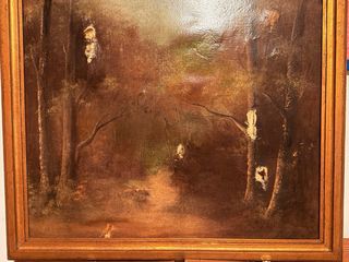 Quadri decorativi classici con cornice dorata 2