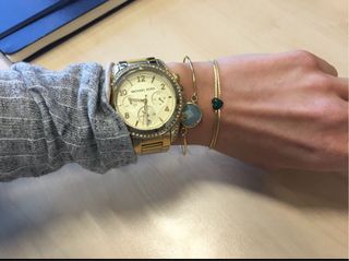 Reloj Michael Kors Dorado con Dijes