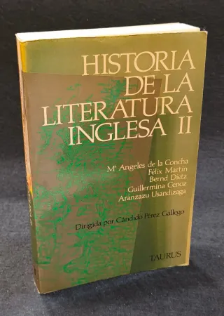 Historia de la literatura inglesa I y II Taurus