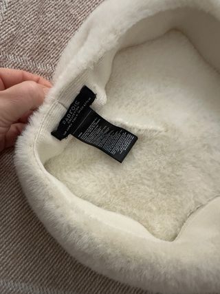 Gorro Pelito Blanco Parfois T.U